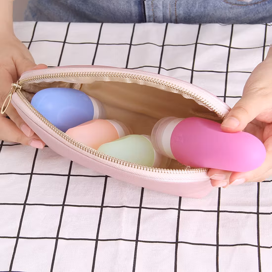 Nova chegada kit de viagem avião portátil inflável pescoço travesseiro conjunto inflado com capuz viagem pescoço travesseiro