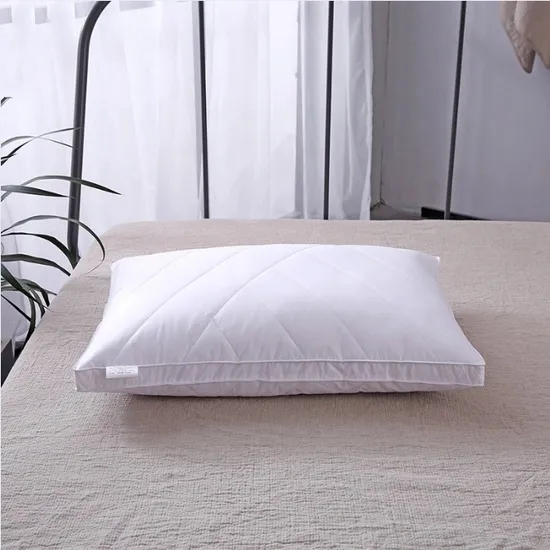 O teste padrão personalizado de peso médio acolchoou abaixo o descanso alternativo do pescoço do hotel do poliéster